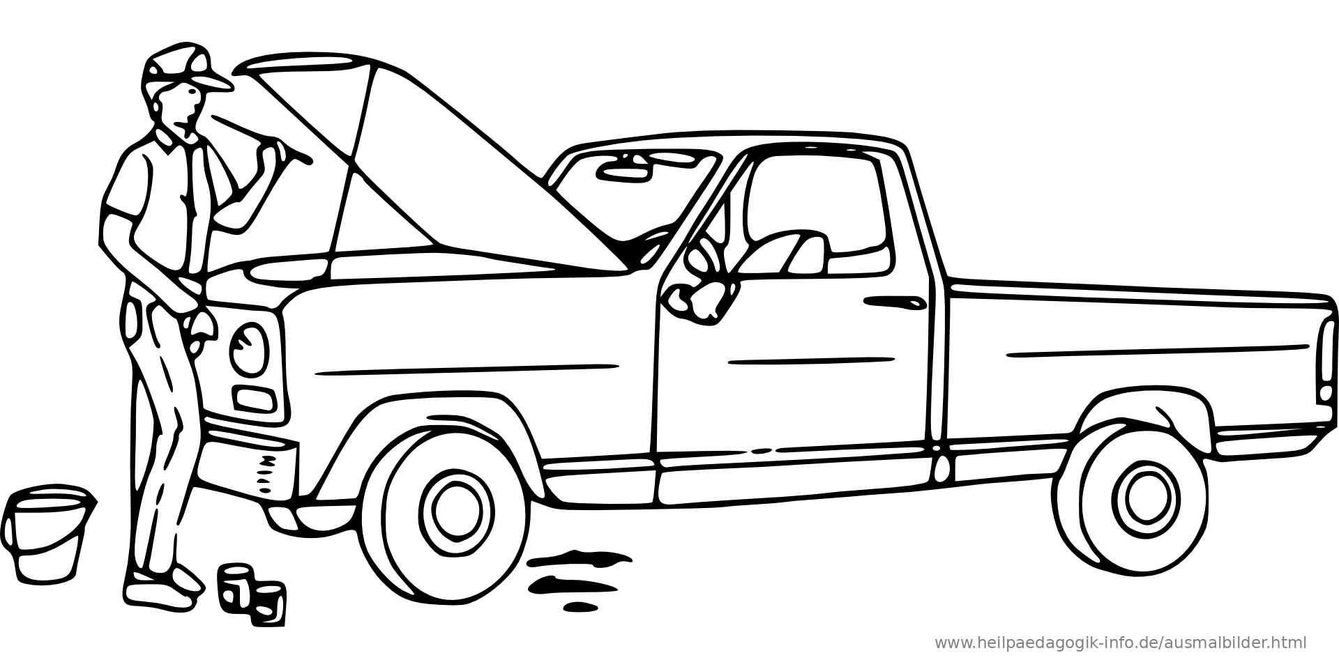 Malvorlagen Auto Kostenlos Ausdrucken Test - Kinder zeichnen und ausmalen