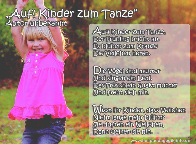 Frhlingsgedichte Fr Kinder Frhlingsgedichte Info